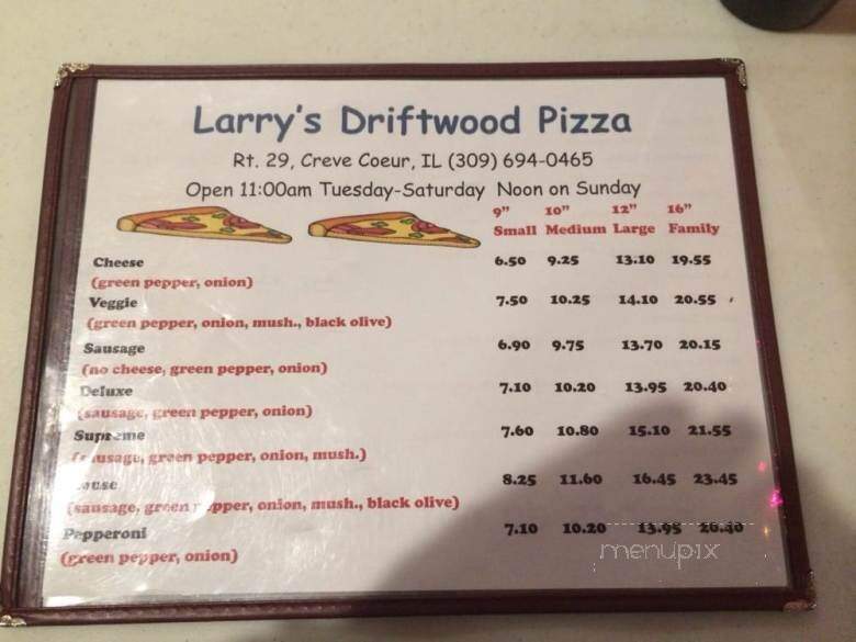 Larry's Driftwood Pizza - East Peoria, IL