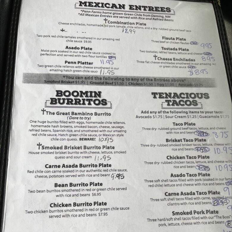 Cactus Cafe - Redwater, AB menu_pic