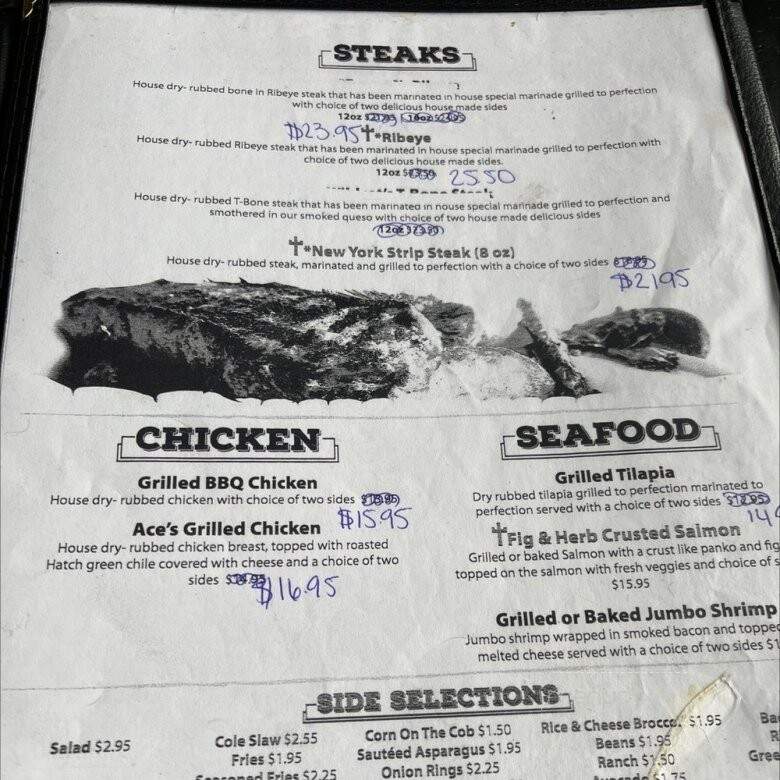 Cactus Cafe - Redwater, AB menu_pic