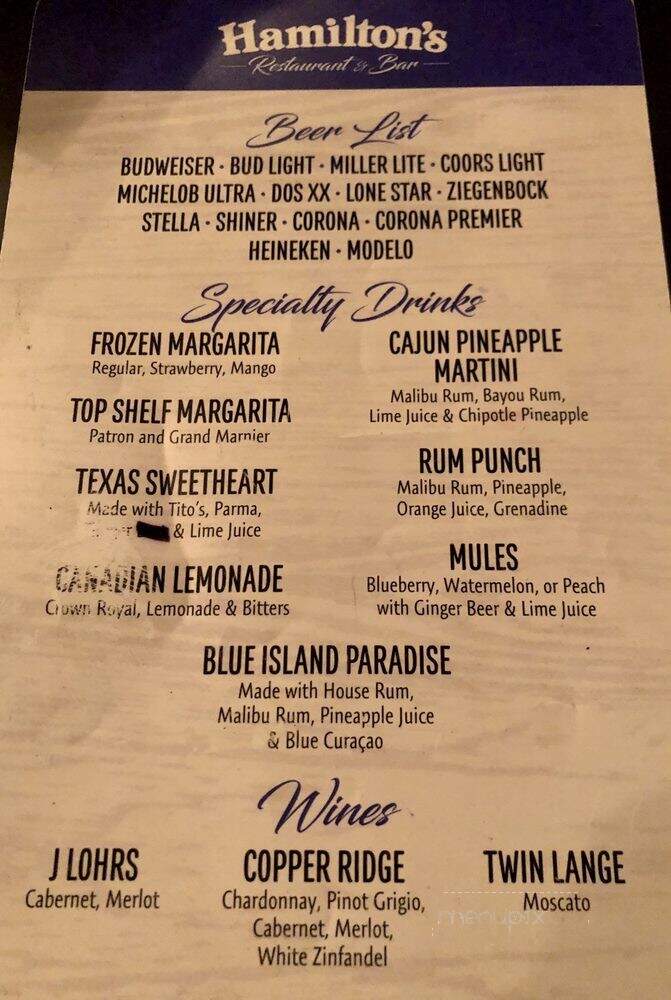 Perfect Plate - Hamilton, ON menu_pic