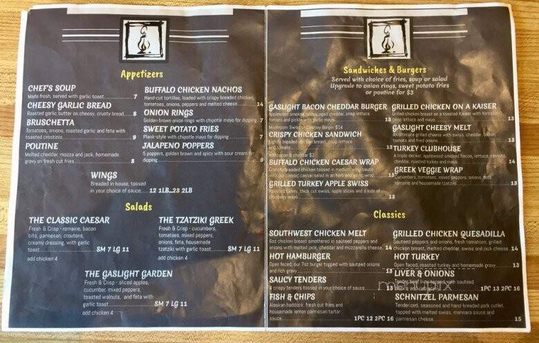 D & D Restaurant - Shallow Lake, ON menu_pic