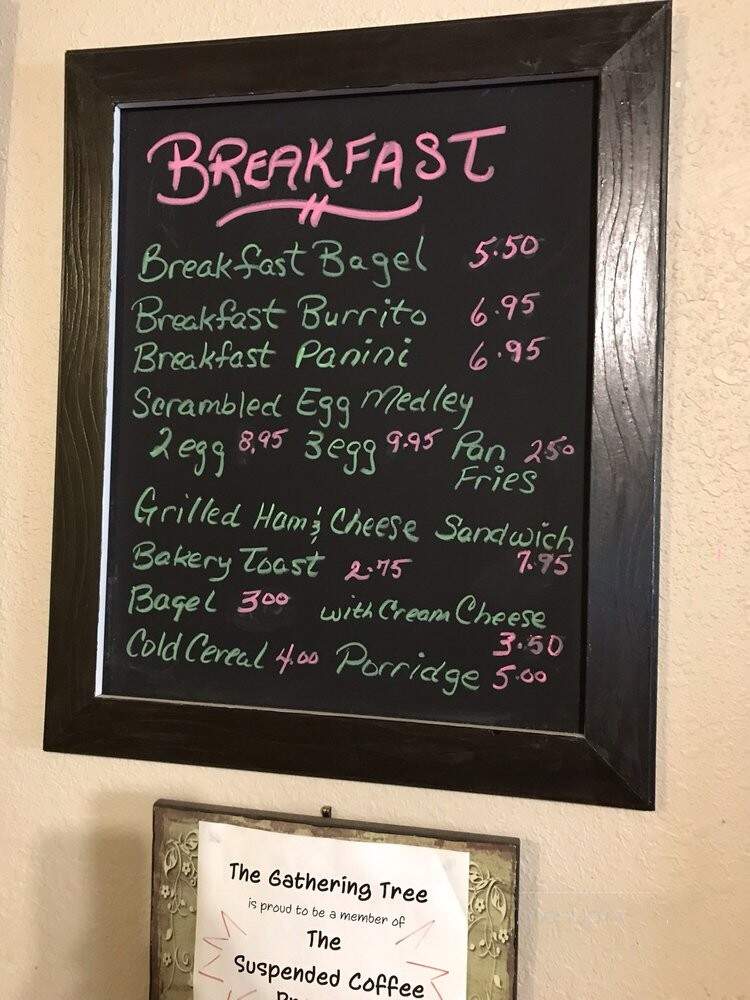 The Gathering Tree Eatery & Gift Shop - Valemount, BC menu_pic