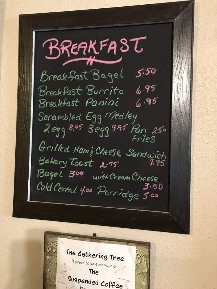 The Gathering Tree Eatery & Gift Shop - Valemount, BC menu_pic