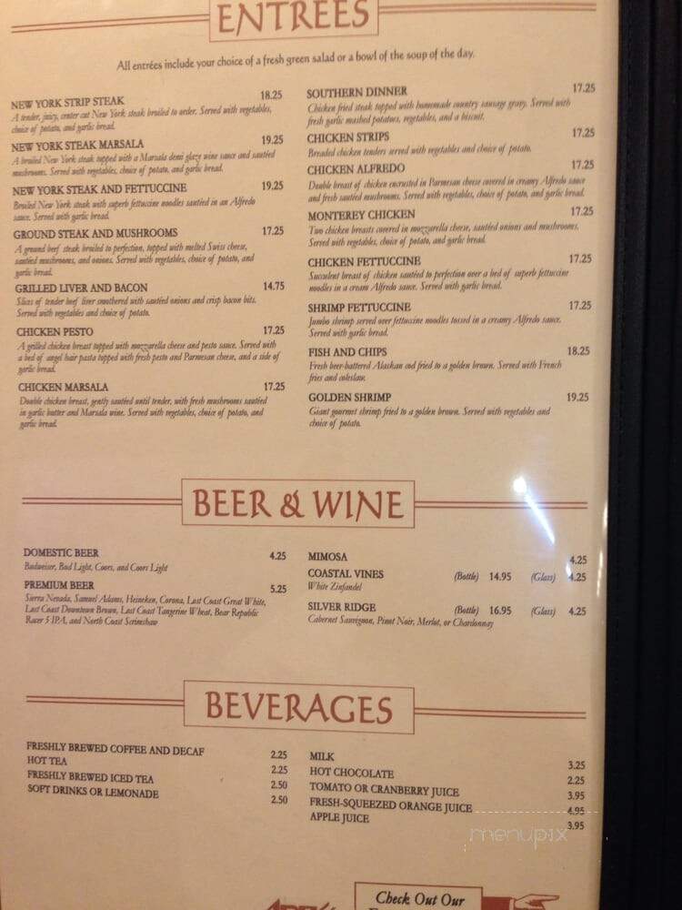 Adel's Kitchen - Mistassini, QC menu_pic