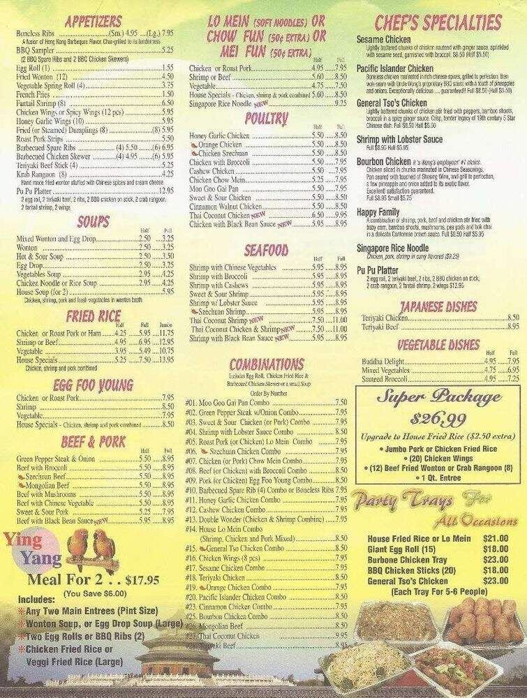 Wong's Chinese Restaurant - Pembroke Pines, FL