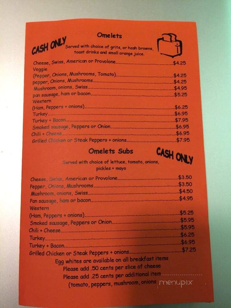 Rootbeer Drive In - Miami, FL menu_pic