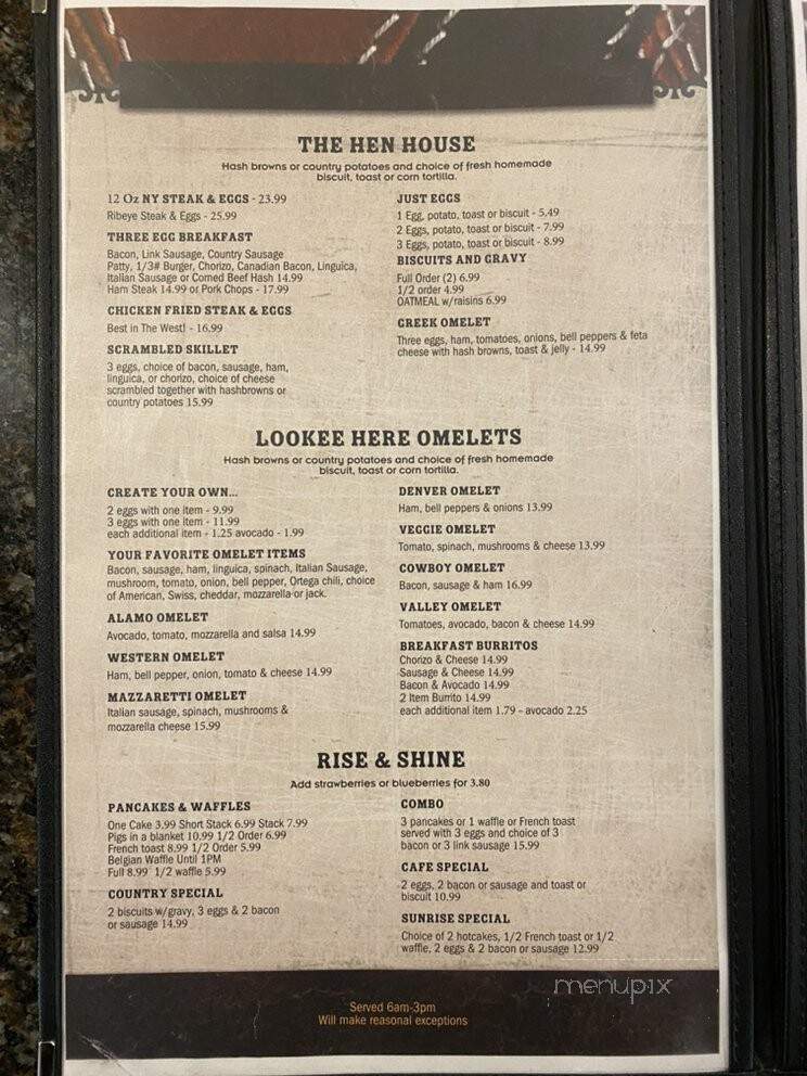 Georgia's Bar-N-Grill - Barnes, WI menu_pic