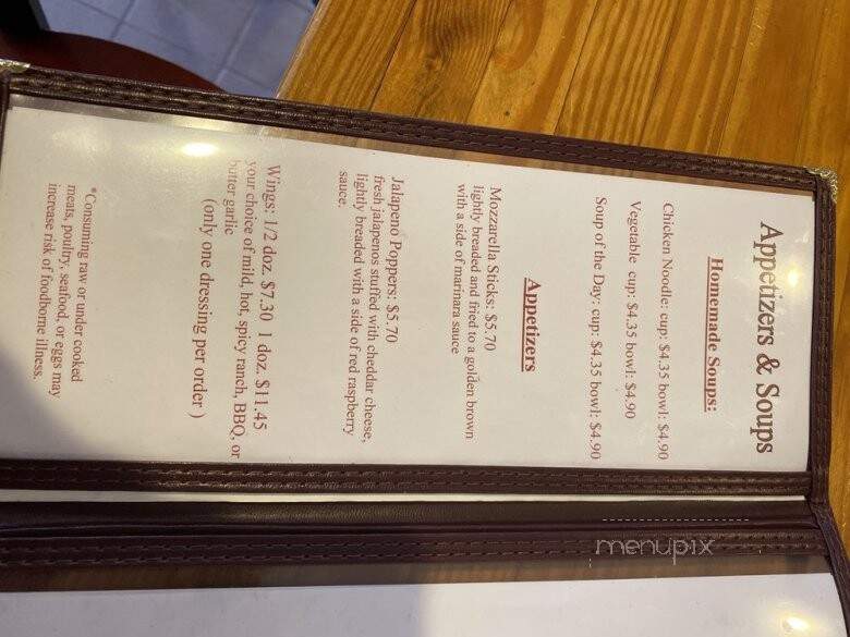 Curt's Family Restaurant - Markleysburg, PA menu_pic