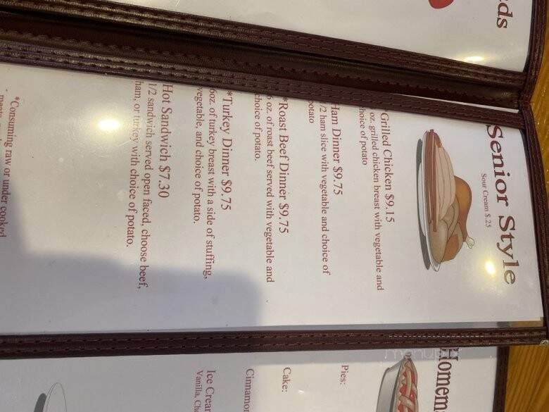 Curt's Family Restaurant - Markleysburg, PA menu_pic