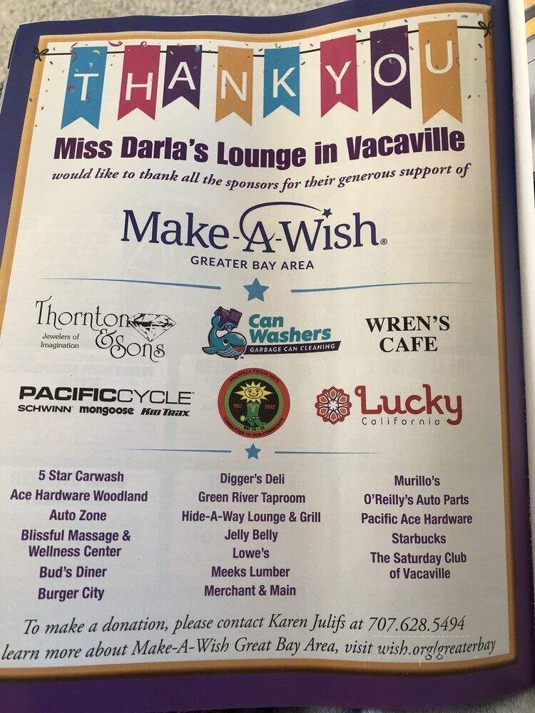 Miss Darlas - Vacaville, CA menu_pic
