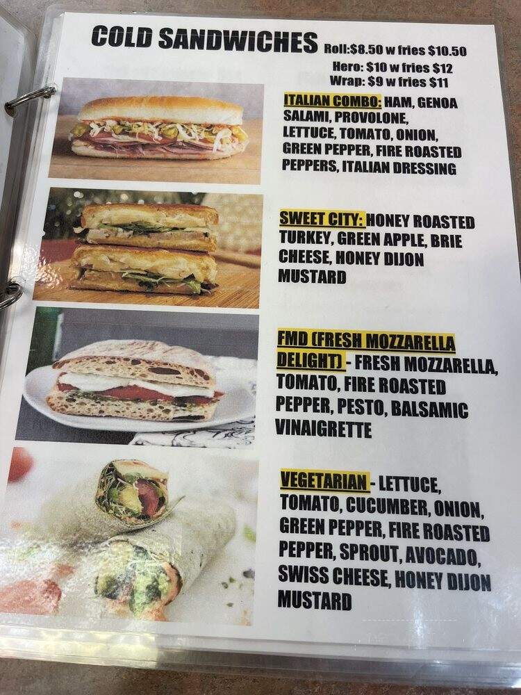 Pier 53 - Brooklyn, NY menu_pic
