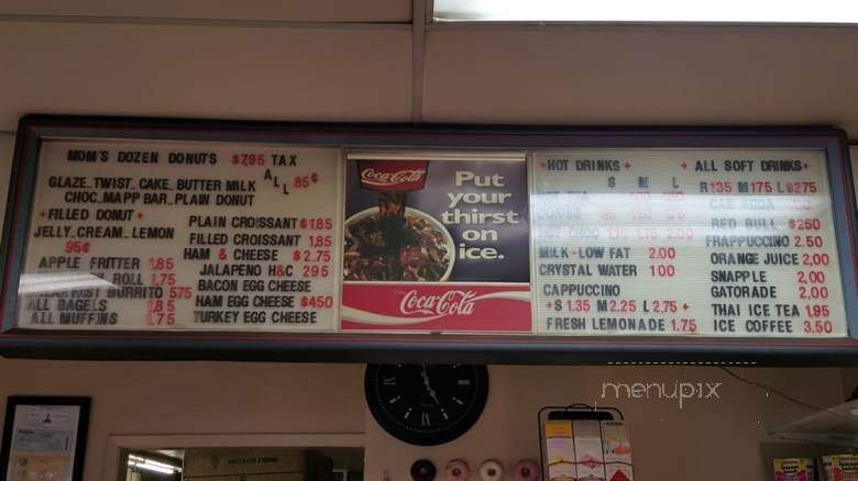 Mom Donut & Chinese Food To Go - Los Angeles, CA menu_pic