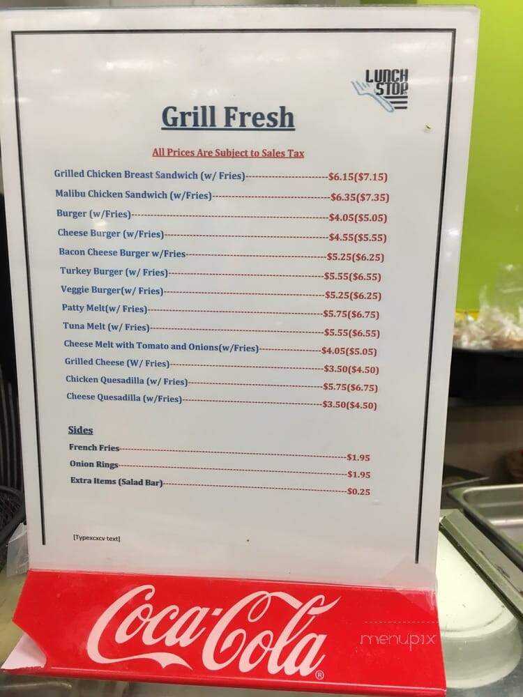 CCB Snack Bar - Los Angeles, CA menu_pic