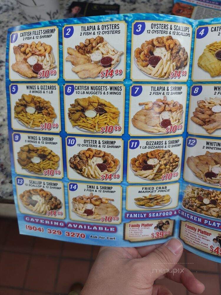 Mr. Sharks Fish & Chicken - Jacksonville, FL menu_pic