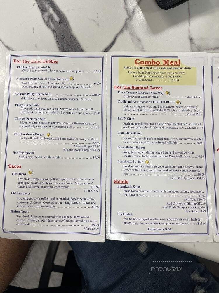 Hubs Raw Bar and Tavern - Madeira Beach, FL menu_pic