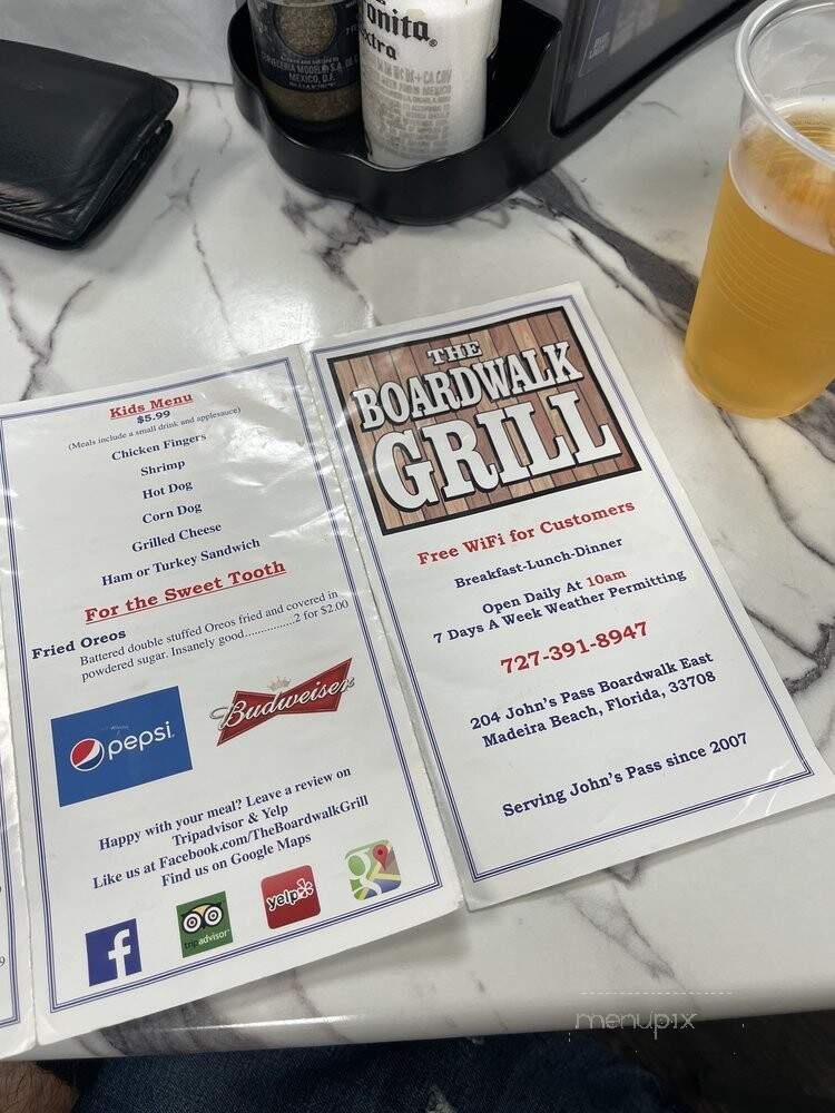 Hubs Raw Bar and Tavern - Madeira Beach, FL menu_pic