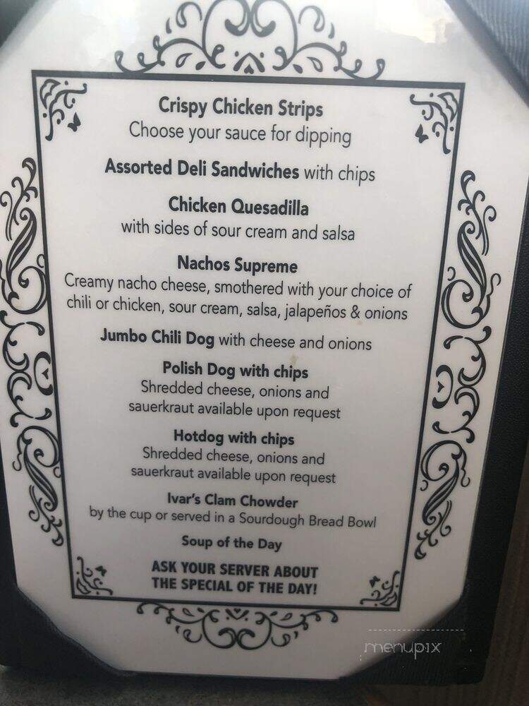 Airport Cocktail Lounge & Snck - Ketchikan, AK menu_pic