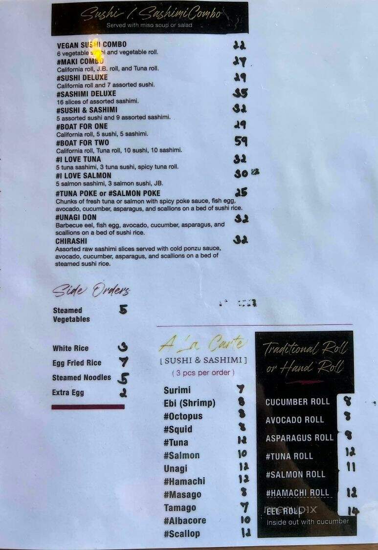 Sushi Thai Salida - Salida, CO menu_pic