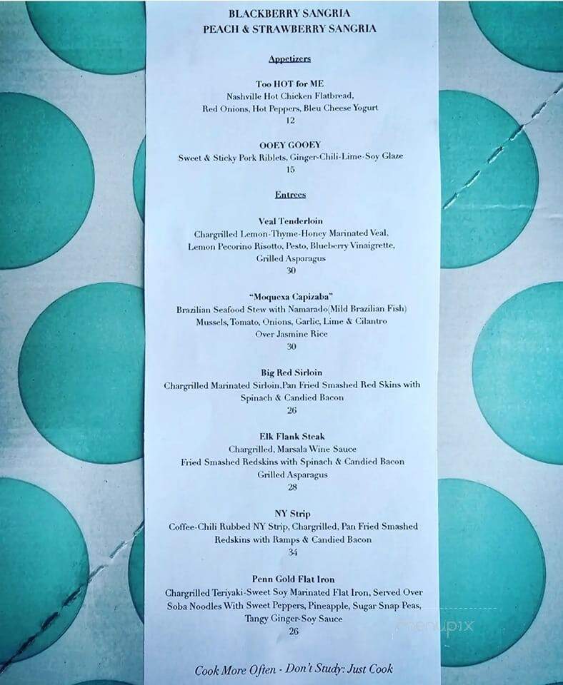 Sabi's - Columbiana, OH menu_pic