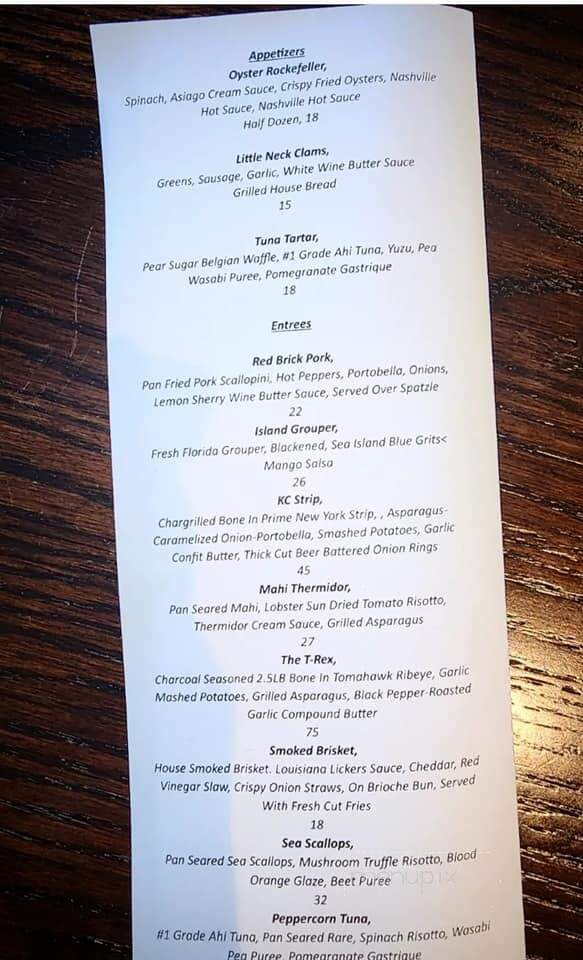 Sabi's - Columbiana, OH menu_pic
