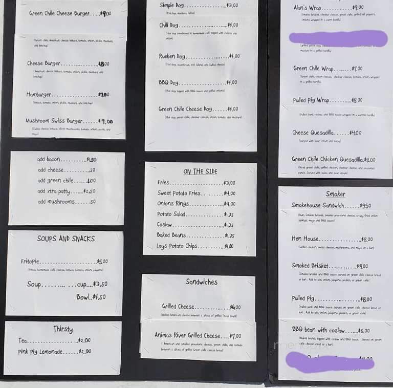 Purple Cow Kafe - Farmington, NM menu_pic