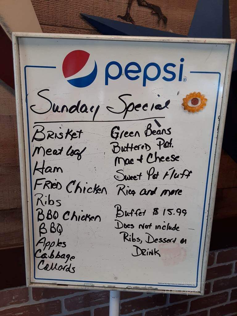 Porky's Backyard BBQ - Williamston, NC menu_pic