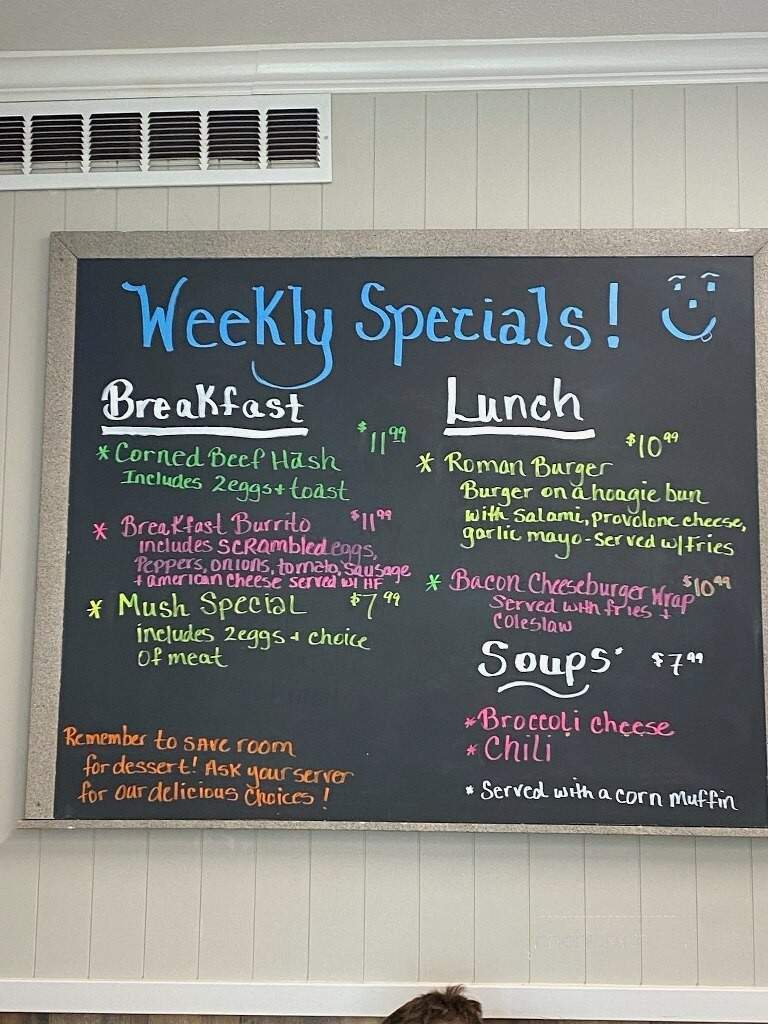 Gigi's Diner - Marshallville, OH menu_pic