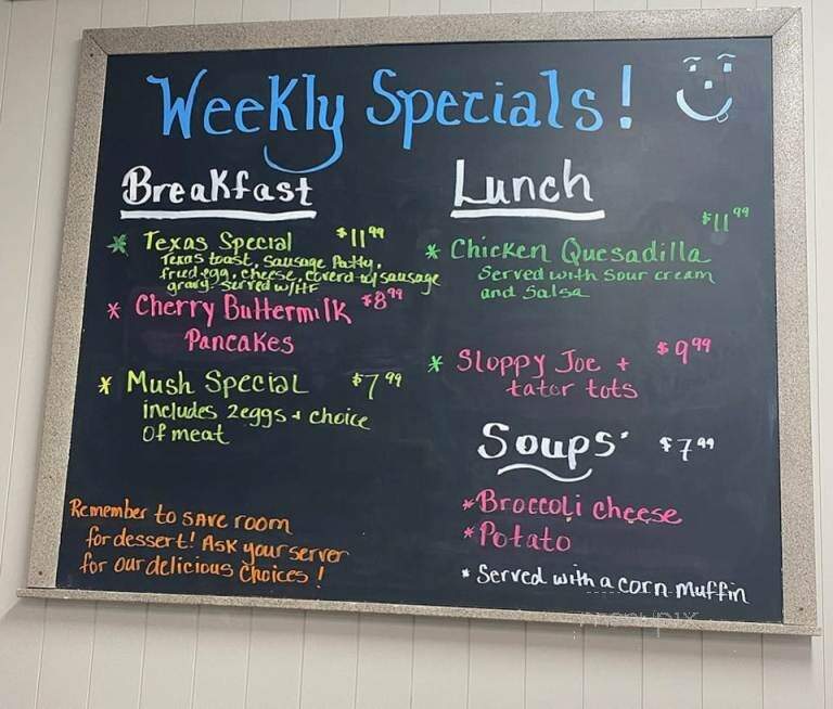 Gigi's Diner - Marshallville, OH menu_pic