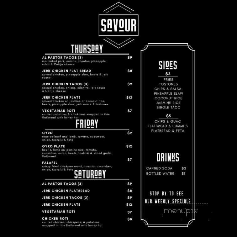 Pitt Street Brewing Company On the Pamlico - Washington, NC menu_pic