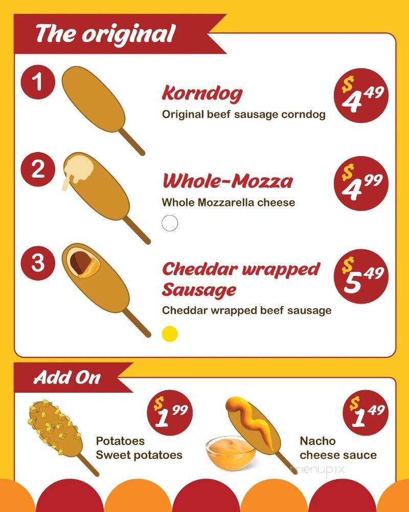 Korndog - Hialeah, FL menu_pic