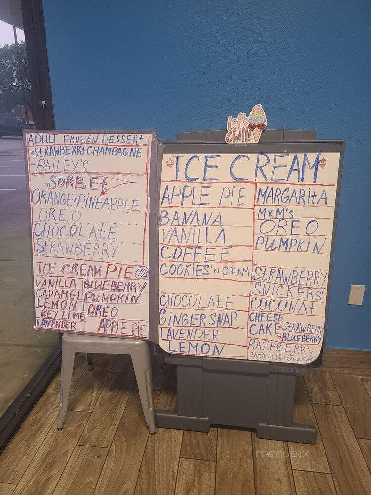 Lovey's Ice Cream - Lewisville, TX menu_pic