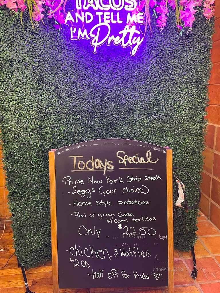 Muy Salsas - Los Alamos, NM menu_pic