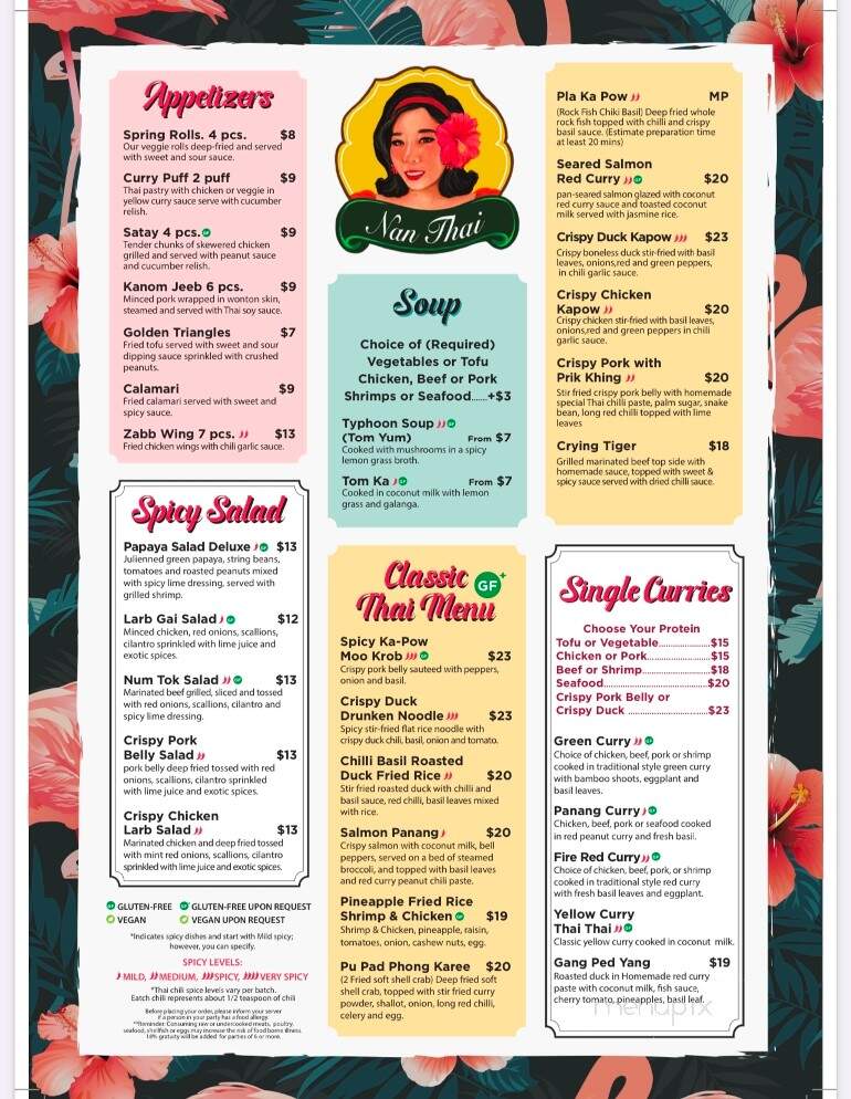 Nan's Thai To-Go - Fredericksburg, TX menu_pic