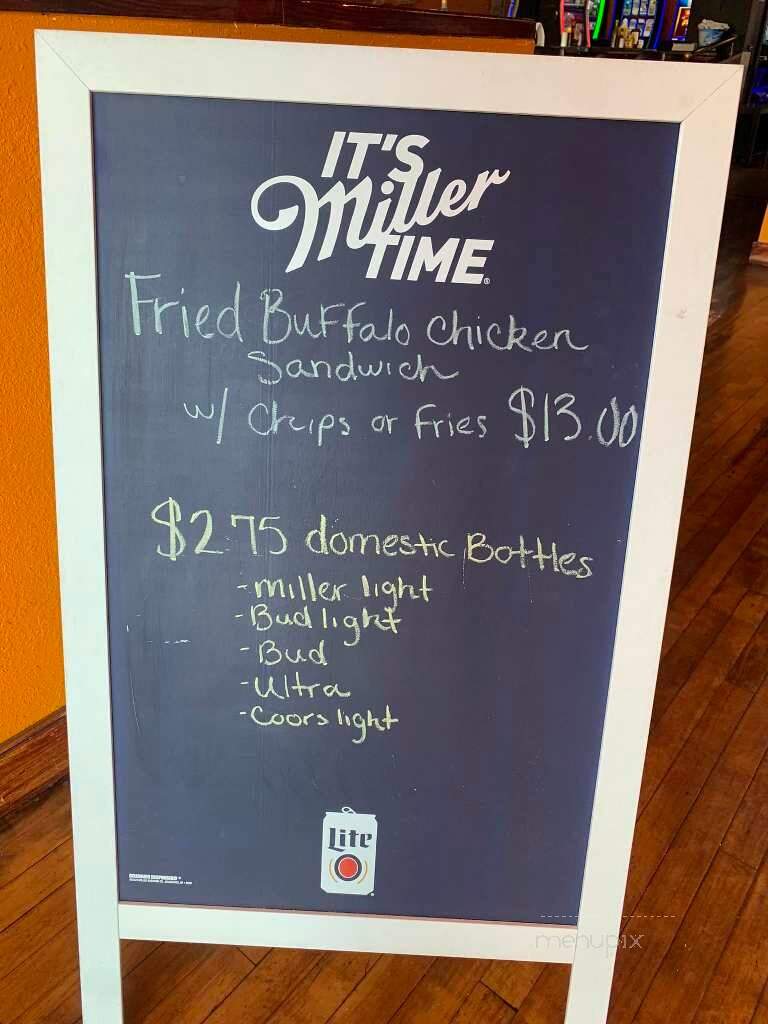 Opie's Bar & Grill - Galesburg, IL menu_pic