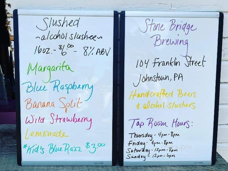 Dough Girls Pizza - Rockwood, PA menu_pic