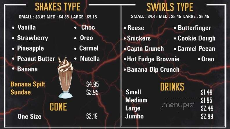 Cali Beast Burger - Goldsboro, NC menu_pic