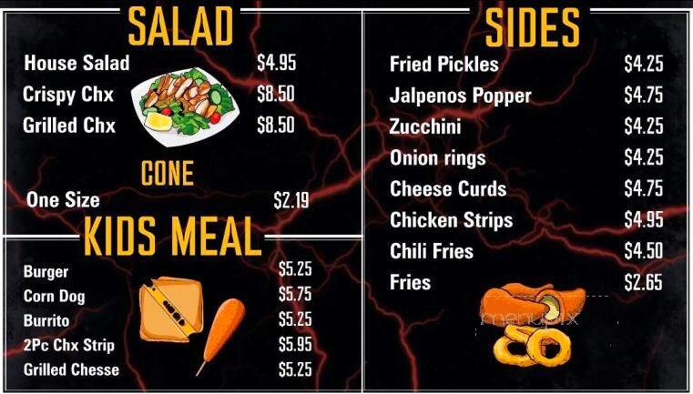 Cali Beast Burger - Goldsboro, NC menu_pic