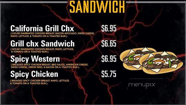Cali Beast Burger - Goldsboro, NC menu_pic