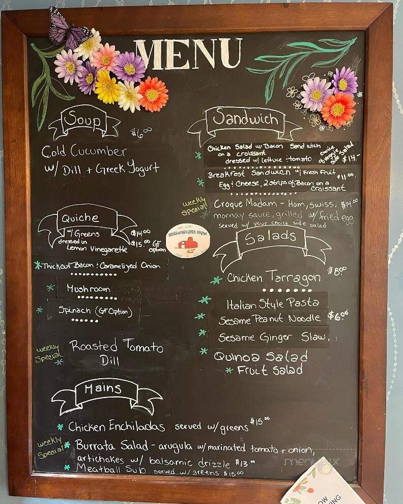Painted Lady Cafe - Milton, VT menu_pic