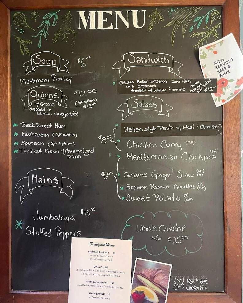 Painted Lady Cafe - Milton, VT menu_pic