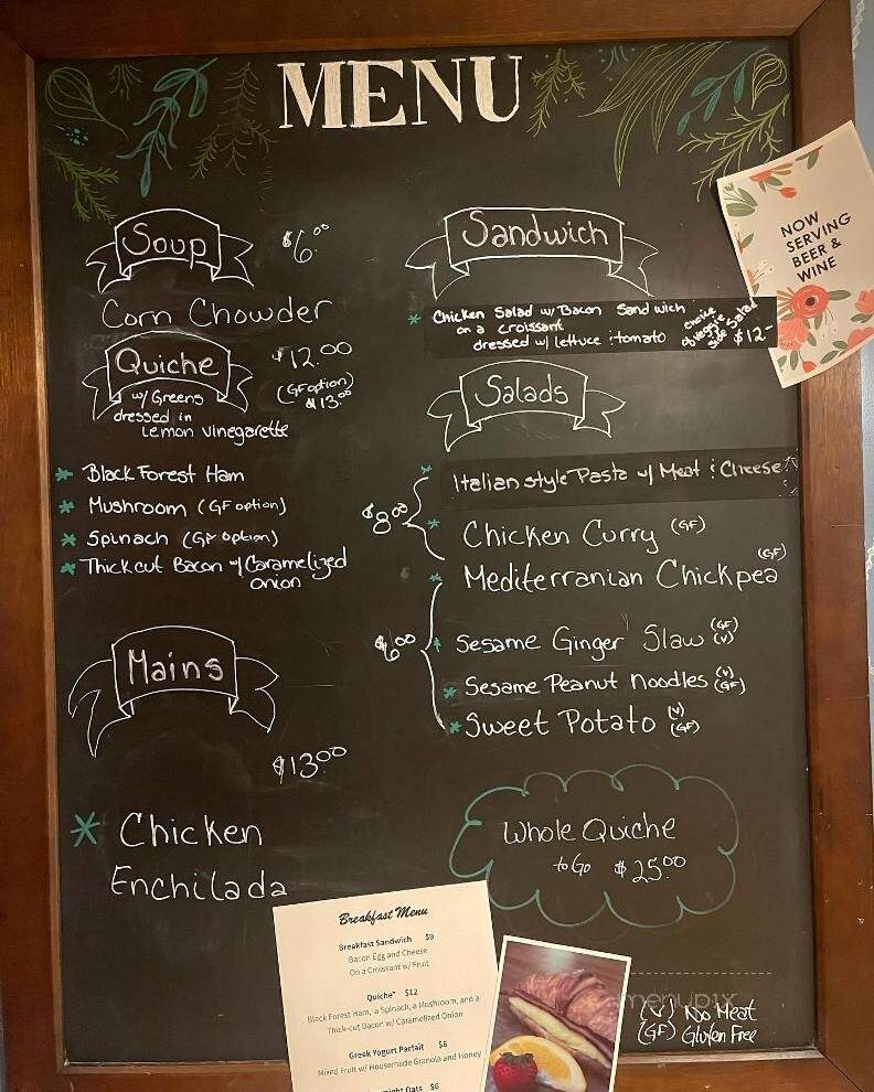 Painted Lady Cafe - Milton, VT menu_pic