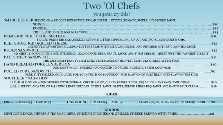 Two 'Ol Chefs - Des Moines, IA