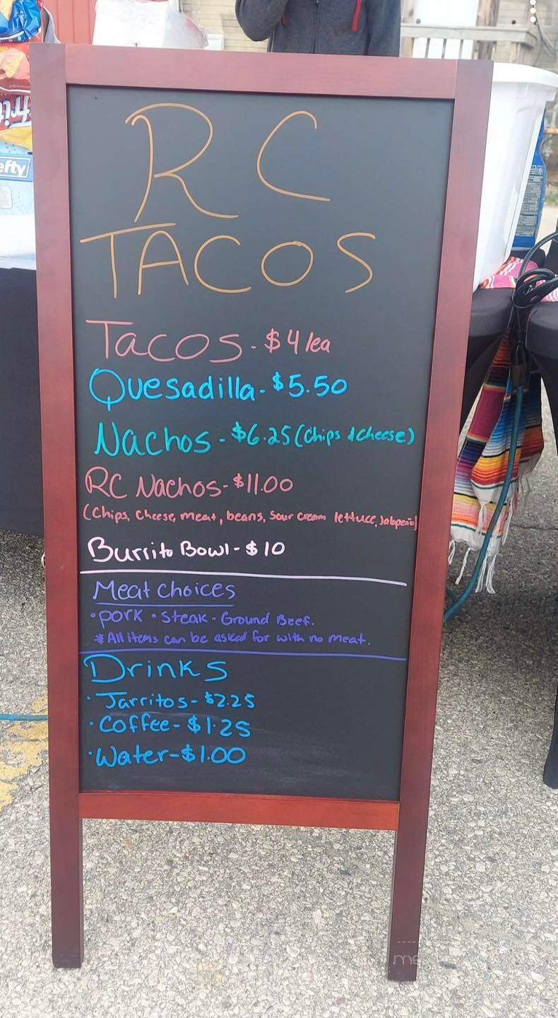 RC Tacos & Gorditas - Richland Center, WI menu_pic