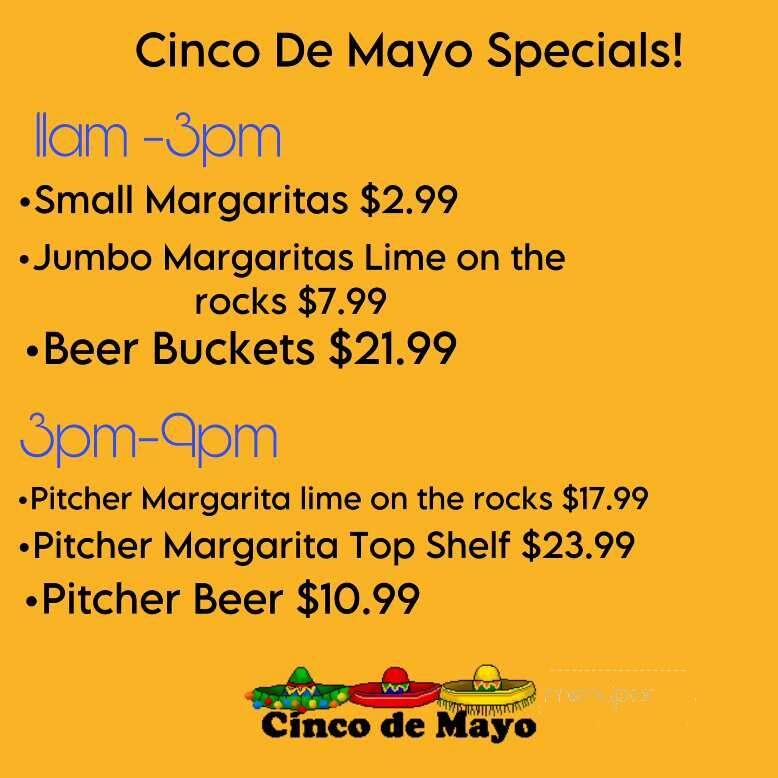Los Hermanos Mexican Grill - Columbia, TN menu_pic