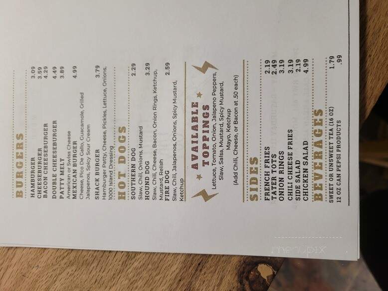 Mrs. D's - Knoxville, IA menu_pic