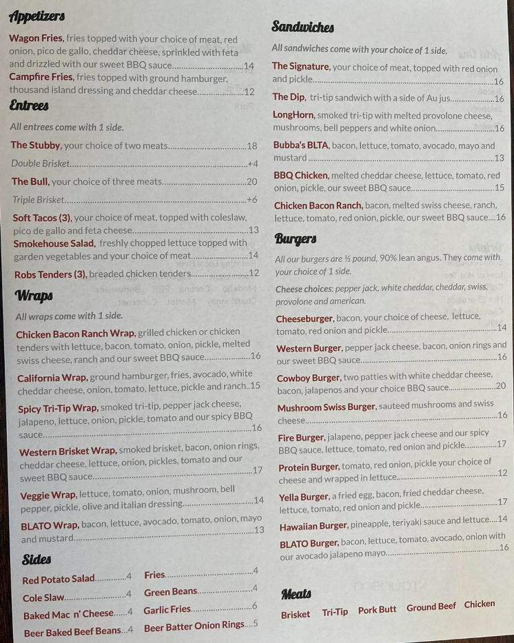 Stubbys Breakfast and BBQ - Cool, CA menu_pic