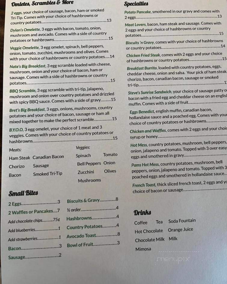 Stubbys Breakfast and BBQ - Cool, CA menu_pic