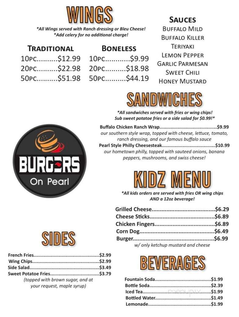 Burgers on Pearl - Pageland, SC