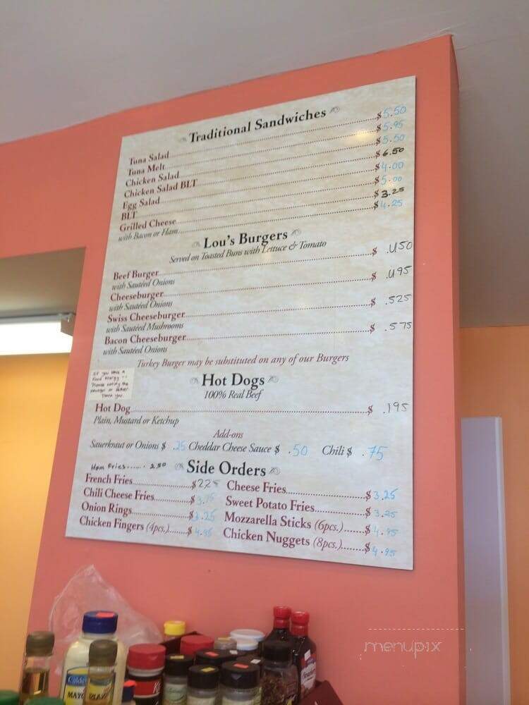 Lou's Corner Store - Cortlandt Manor, NY menu_pic