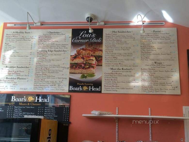 Lou's Corner Store - Cortlandt Manor, NY menu_pic